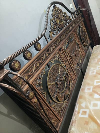 iron Bed without Mattress