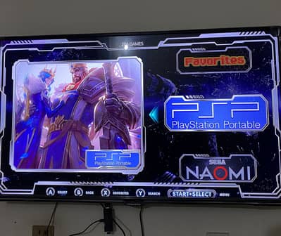 K8 Game Stick 40,000 games with 2 controllers