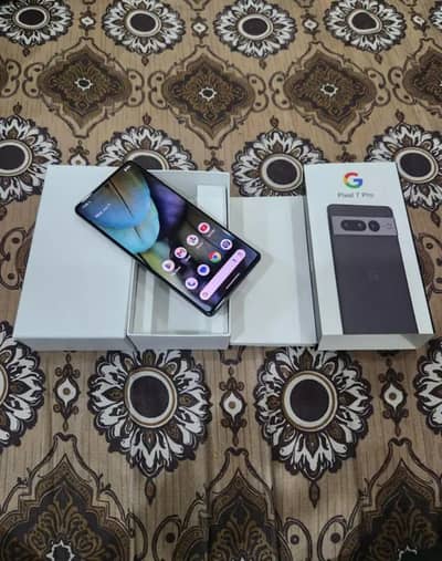 Google pixel 7 pro PTA approved with box 03053807204