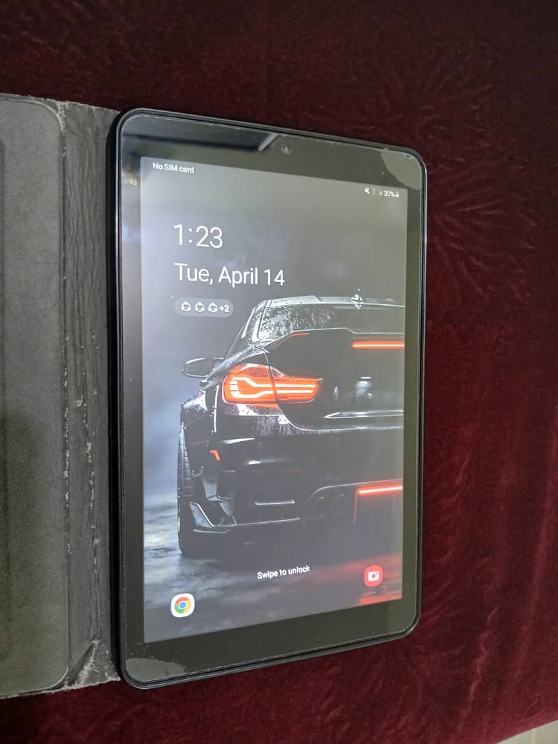 Samsung Galaxy Tab A8 with flip case 2