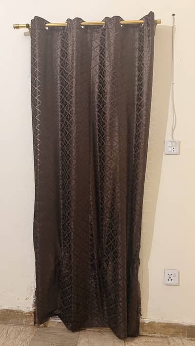Soft velvet curtains