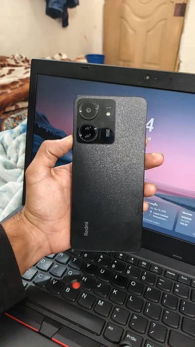 Xiaomi Redmi 13c Black color 6+6 128 gb