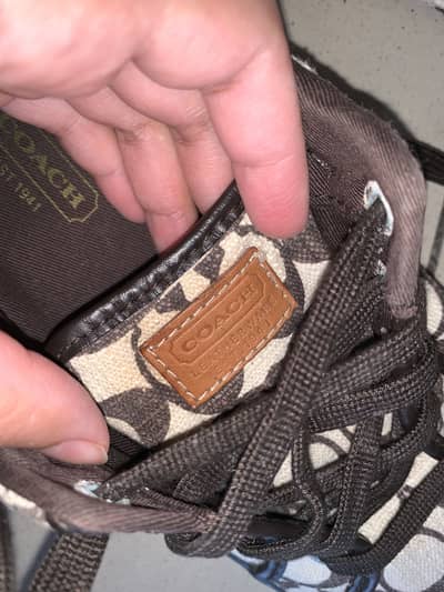 Original Coach Converse Sneakers