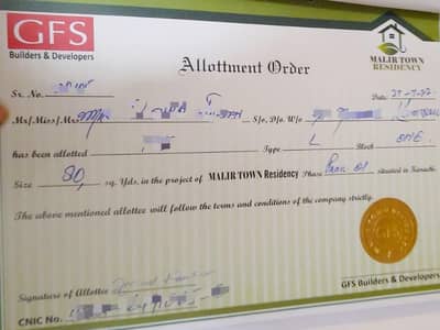 Urgent Sale MTR-1 Plot (1 Day Payment Require).