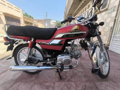 Crown Self Start MotorCycle