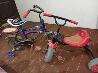 urgent sale of two used cycles.