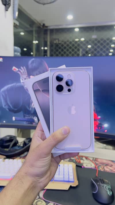 iPhone 16 pro 128GB Factory unlock physical+eSIM with box cable genuin