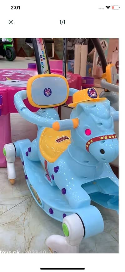 Baby Horse rocking & riding