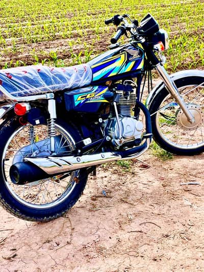 Honda cg 120 23 model converted in 26