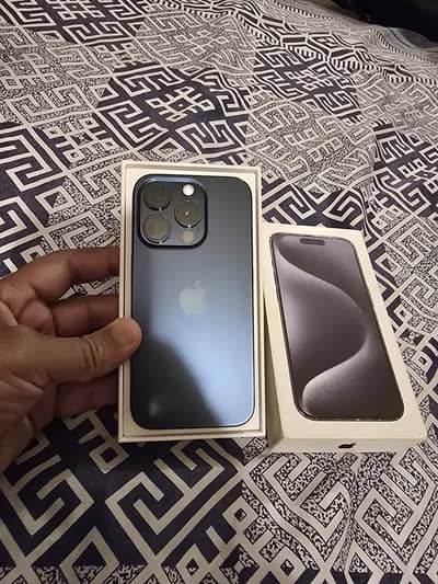 15 Pro 128GB Blue 89% Battery Jv