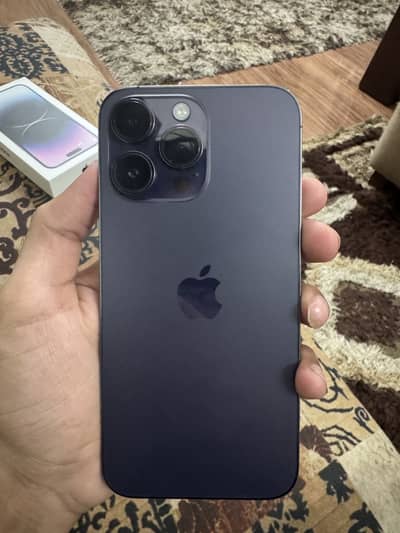 Iphone 14 pro max non pta ZAA DUAL SIM HK 256GB