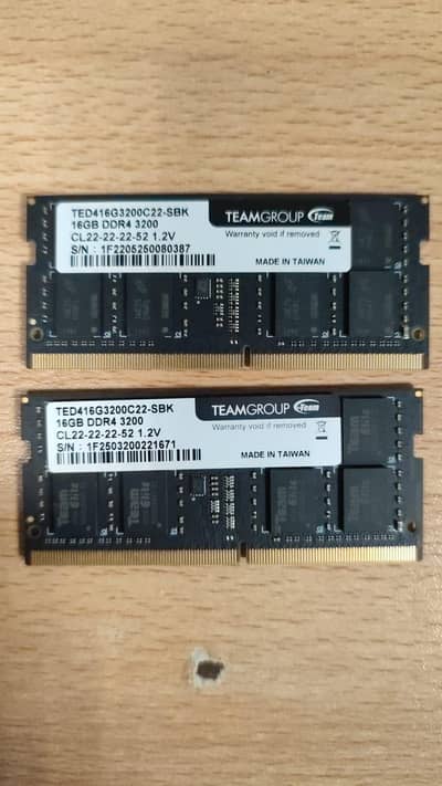 16gb DDR4 3200MHZ LAPTOP RAMS