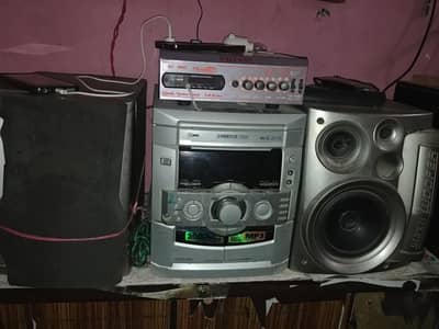 audio speaker mp 3 & aux pin