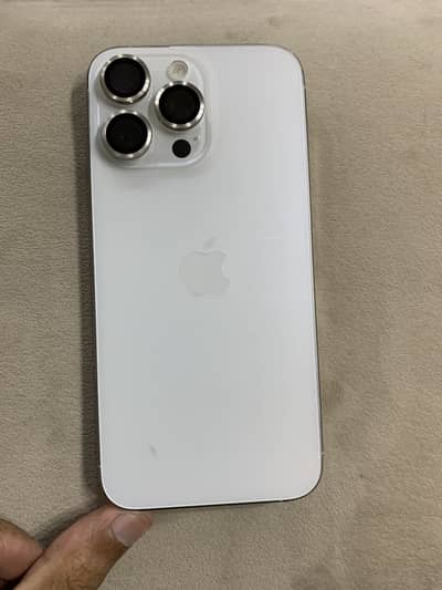 Iphone 15 pro max 256Gb Non pta Jv white colour