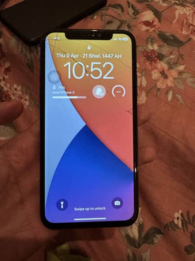 iPhone x 64gb PTA approved