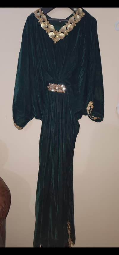 velvet kaftan