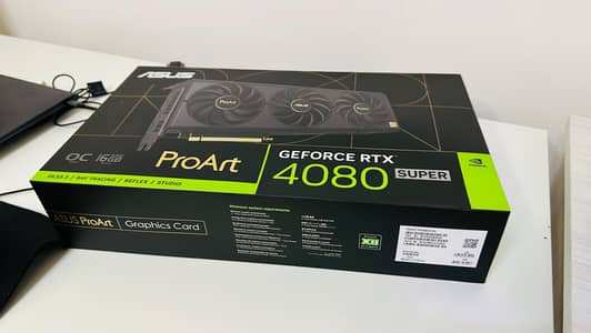 4080 Super GEFORCE RTX -Asus Nvidia pro Art - 16 GB
