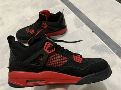 (Men's) Air Jordan 4 Retro 'Red Thunder'