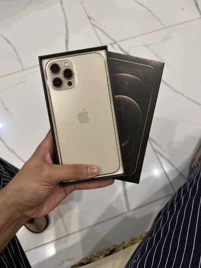 I phone 12 pro Max 256 GB Dual Sim PTA APPROVED 90% Battery Health box