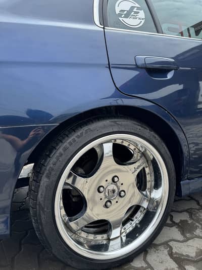 Kranze 17 inch Rims With New Tyres
