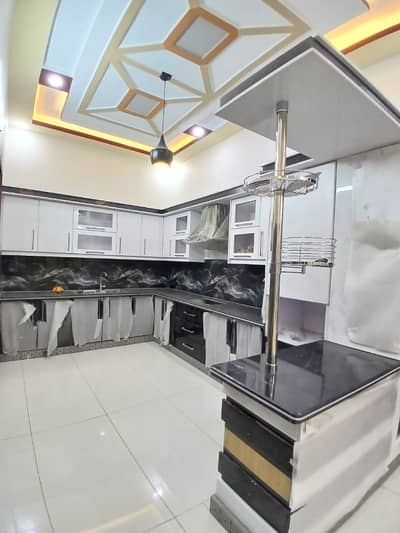 Independent Likely Brand New 240 Sq. Yd. Ground+1 House For Sale At Punjabi Saudagaran Multiputpose Society Sumaira Chowk Sector 25A Scheme 33, Khi.