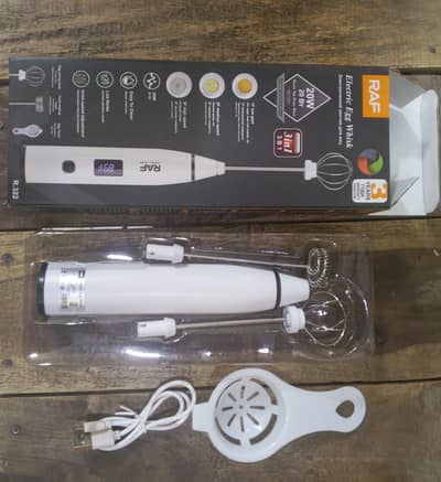 RAF Electric Egg Whisk 3-in-1 Hand Mixer | Rechargeable New