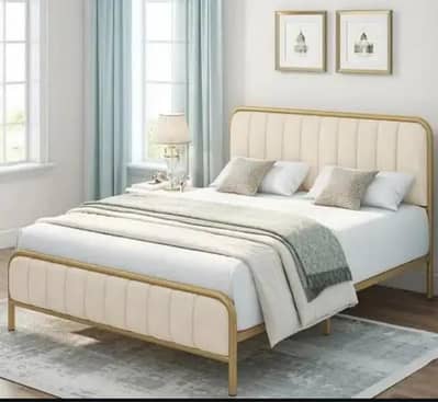 Iron Double Bed|iron single bed|Bed set|Furniture|03092056793