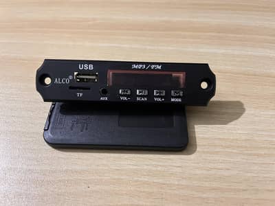 Mp3 kit/audio kit with remote for Speakers and sound systems in car.
