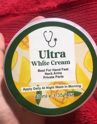 Face whitening cream