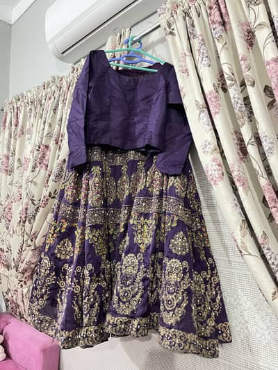 Grara and choli with dupata 3 piece full ready to wear size medium