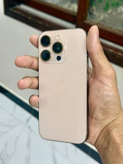 Iphone 16 pro 128gb jv desert titanium box