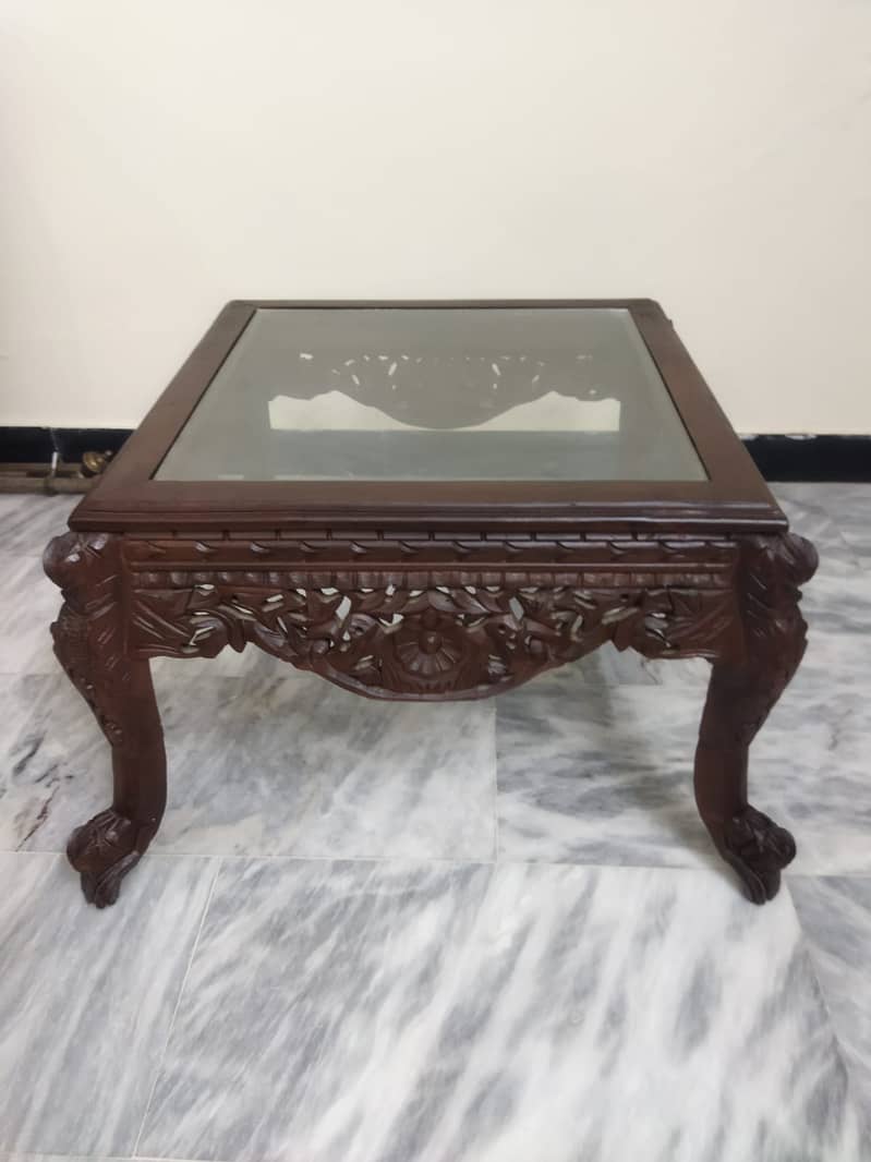 Center Table with 2 Side Tables for Sofaset 1