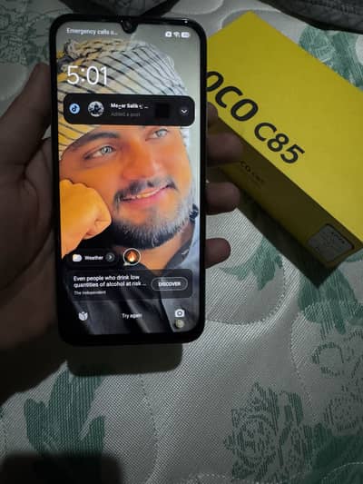 Poco c85 Only One Month Use Open Box