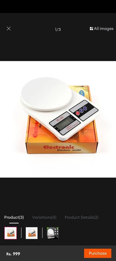 mini Weight scale