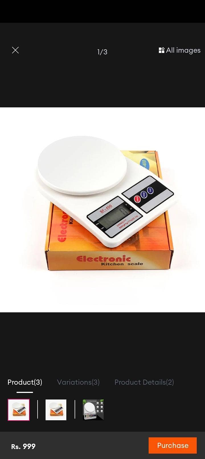 mini Weight scale 0