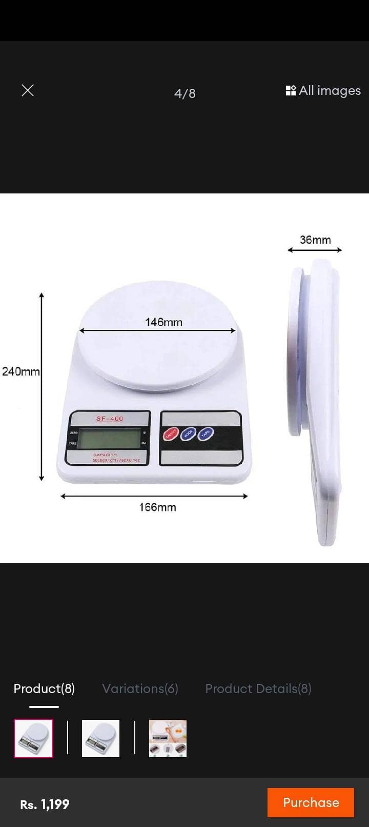 mini Weight scale 3