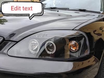Honda civic 1998 projector headlights