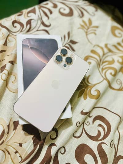 Iphone 16 pro Max - 256 GB - PTA approved