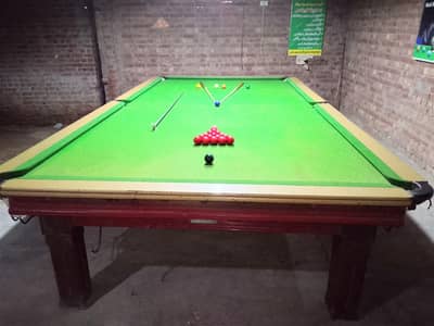 Snooker Table 6/12 with 2 inch marble