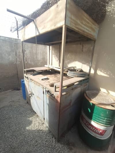 Heavy duty counter available for sale with drawers and storage