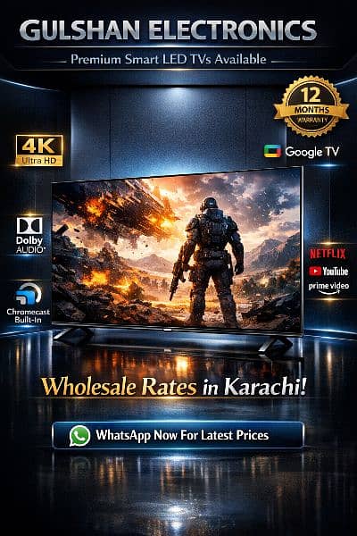 Whole sale Prices Smart Led TV Used & New All Model and size