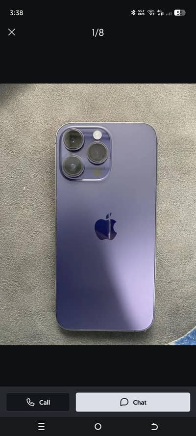 I phone 14 pro max . jv . Non pta . 128 Gb