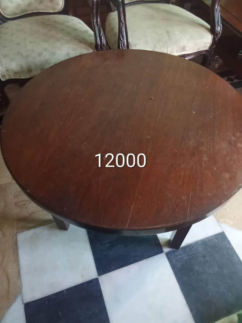 Dinning table solid wood 6