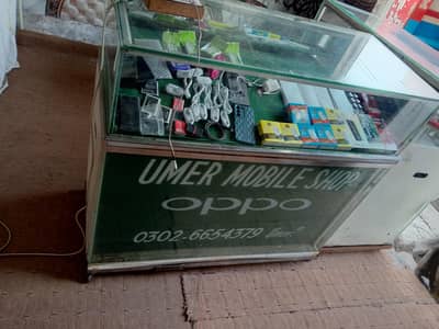 mobile shop ka leya counter for sale boht ala ha