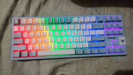 Founder GK87 Machanical Gaming Keyboard With Hot Swapable switches