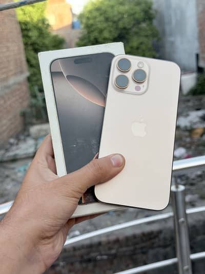 iPhone 16 Pro Max 512GB NON PTA Bypass Waterpack 100 Health