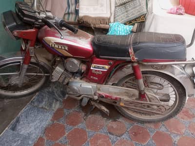 yamaha 1996 model with 2 stroke in used