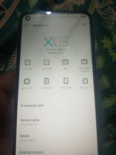 Infinix Hot 10 4gb/64gb