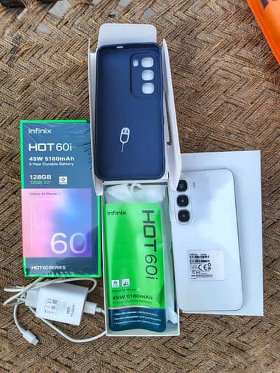 Infinix Hot 60i – Like New Condition, Complete Box, Under Warranty