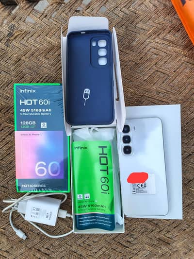 Infinix Hot 60i – Like New Condition, Complete Box, Under Warranty